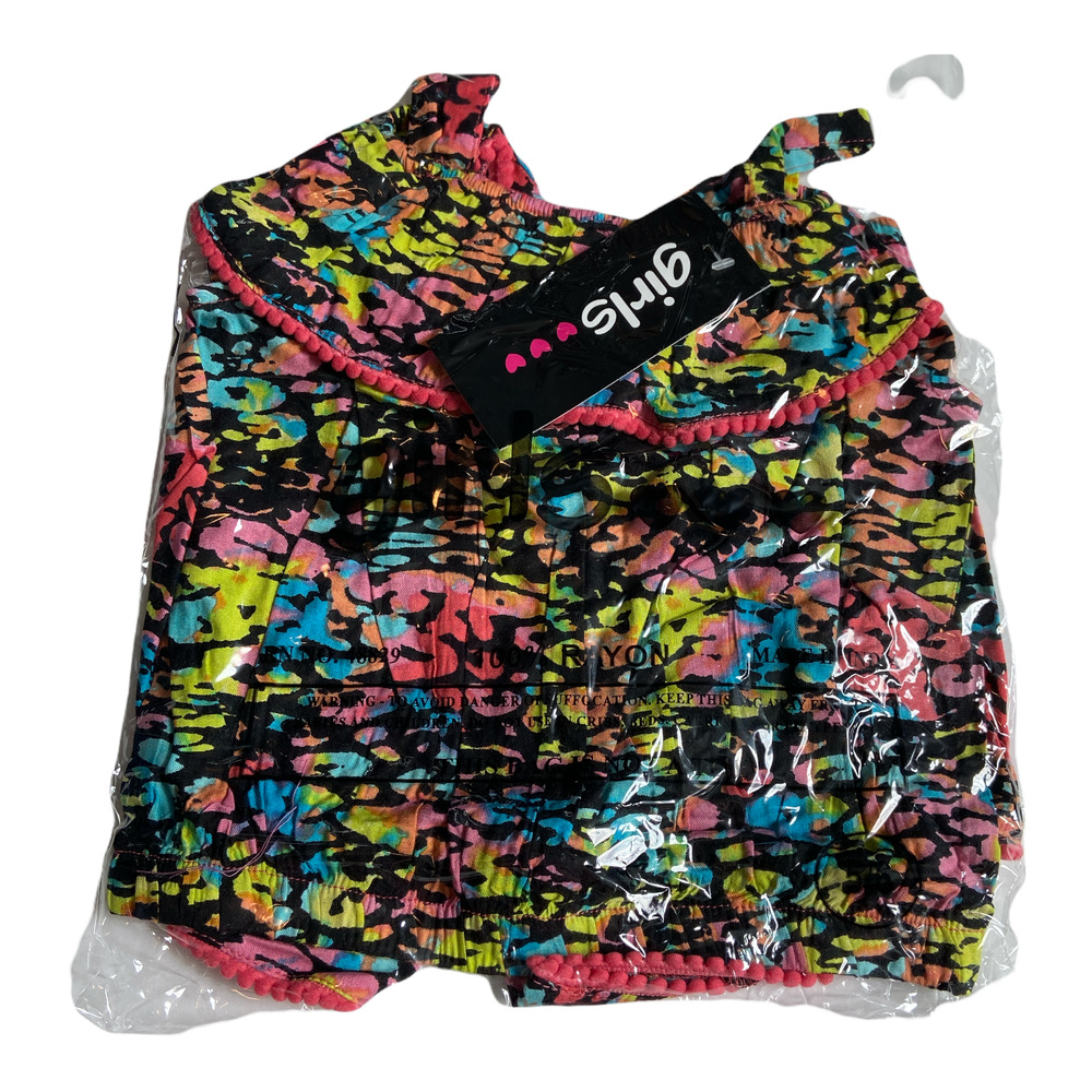 GIRLS Ruffle Tank and Short Set Size 5/6 - Picture 2 of 4
